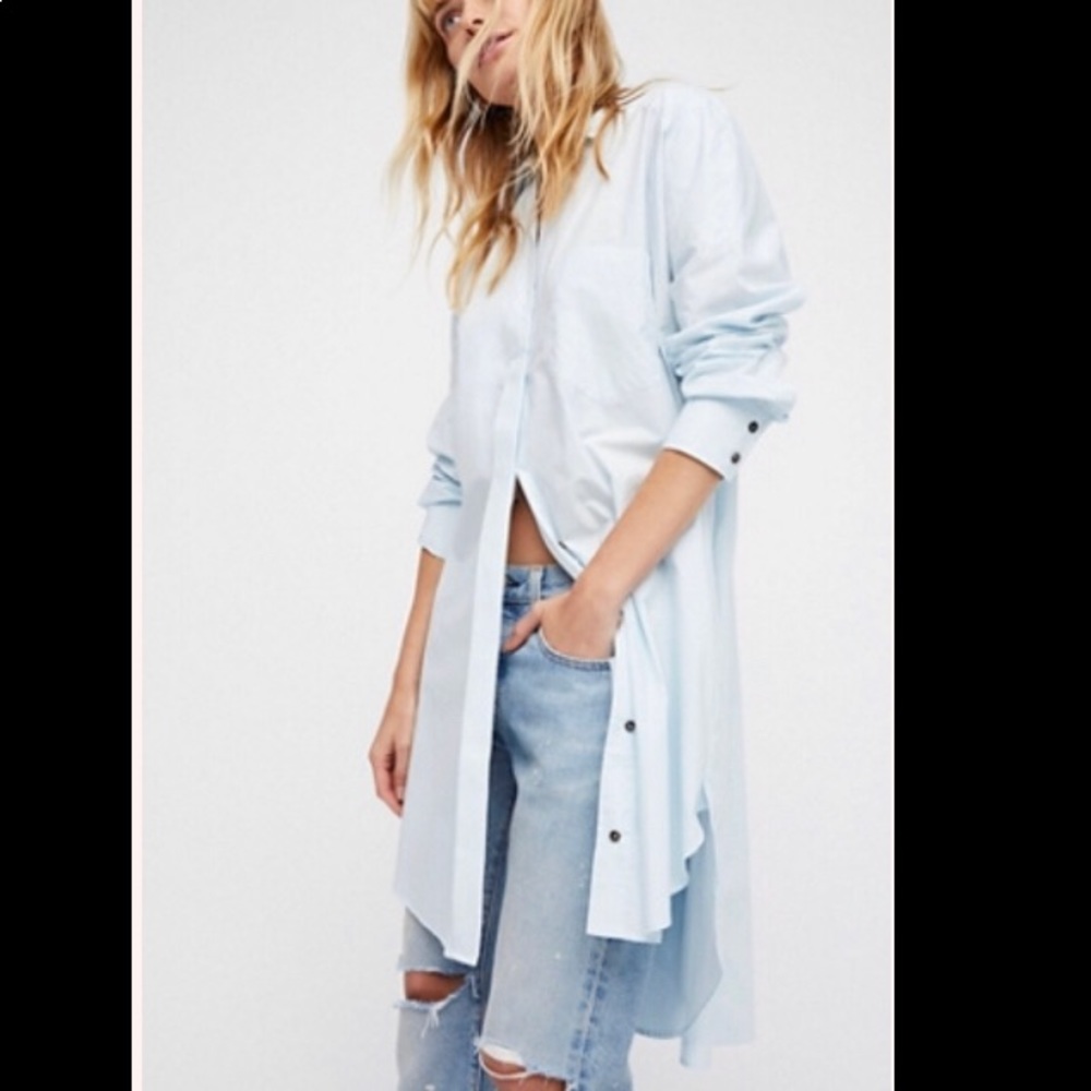 Free People shirt dress